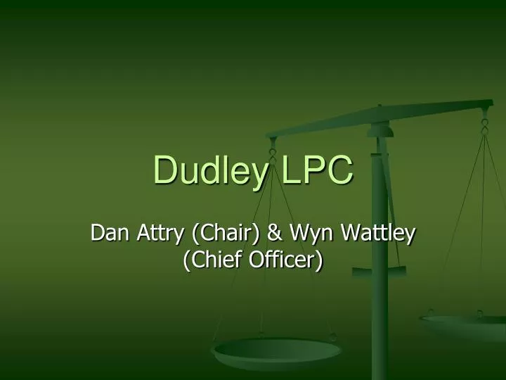 dudley lpc