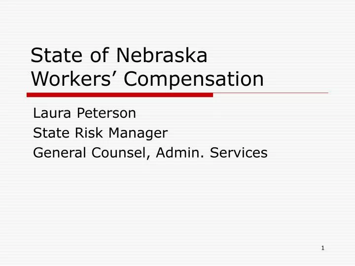 state of nebraska workers compensation