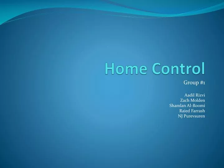 home control