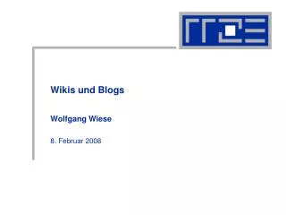 Wikis und Blogs