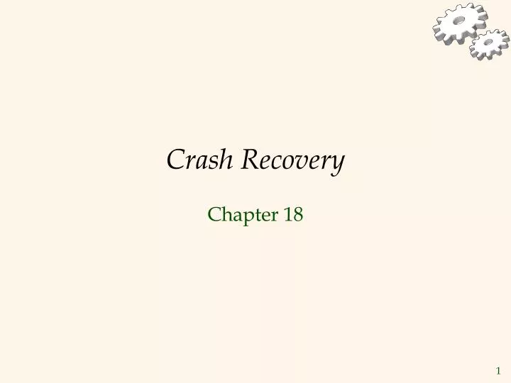 crash recovery