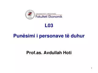 L03 Punësimi i personave të duhur