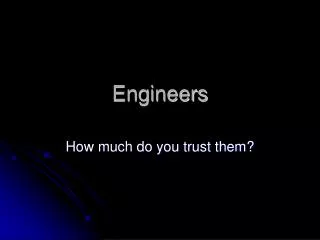 engineers