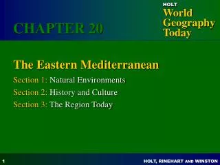 the eastern mediterranean