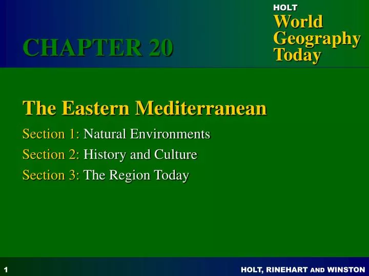the eastern mediterranean
