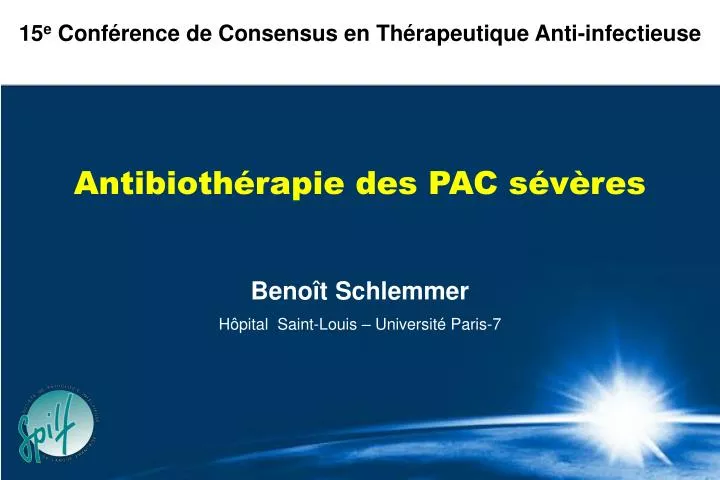 antibioth rapie des pac s v res