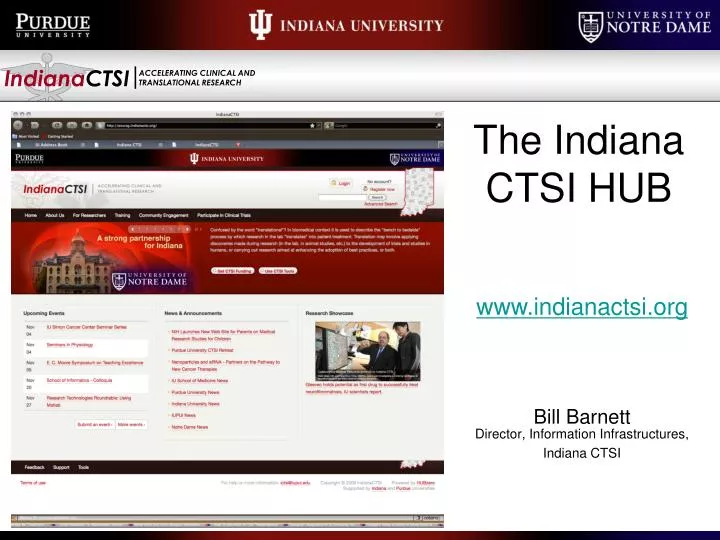 the indiana ctsi hub