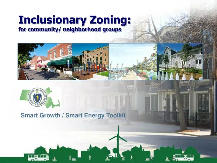 inclusionary zoning for community neighborhood groups