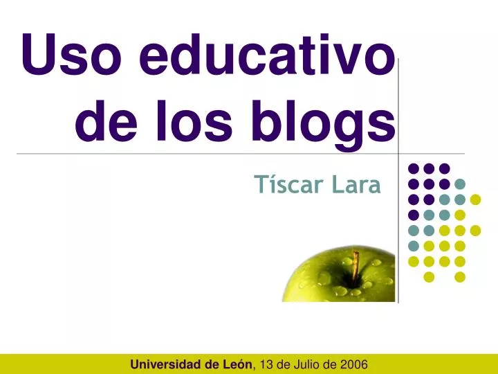 uso educativo de los blogs