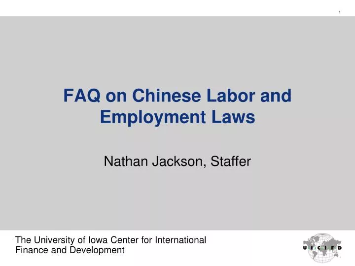 faq on chinese labor and employment laws
