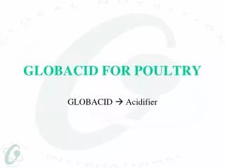 GLOBACID FOR POULTRY