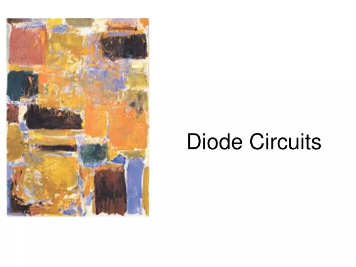 diode circuits