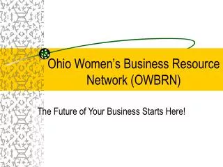Ohio Women’s Business Resource Network (OWBRN)