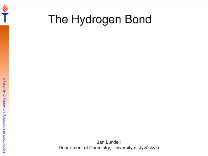 the hydrogen bond