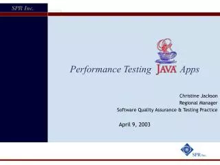 Performance Testing		Apps