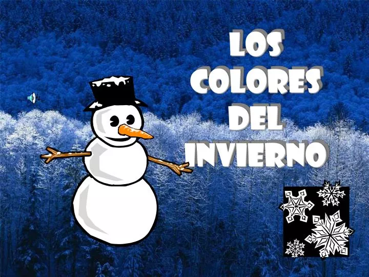 los colores del invierno