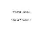 Weather Hazards - slide 1