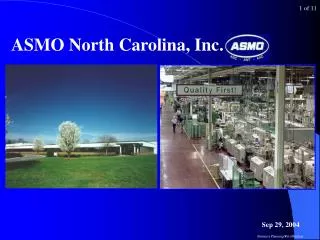 ASMO North Carolina, Inc.