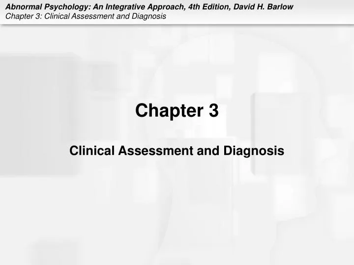 chapter 3 clinical assessment and diagnosis