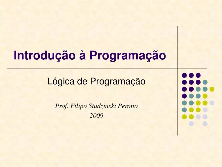 introdu o programa o