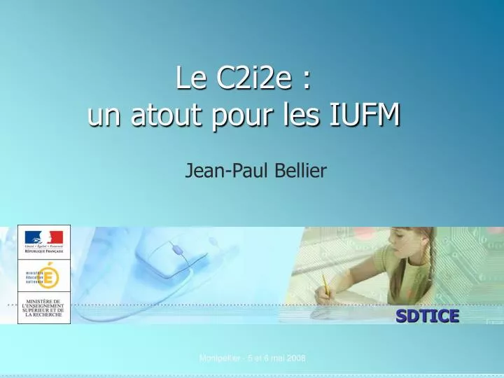 le c2i2e un atout pour les iufm