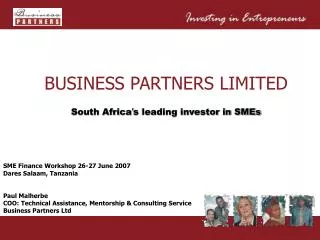 BUSINESS PARTNERS LIMITED