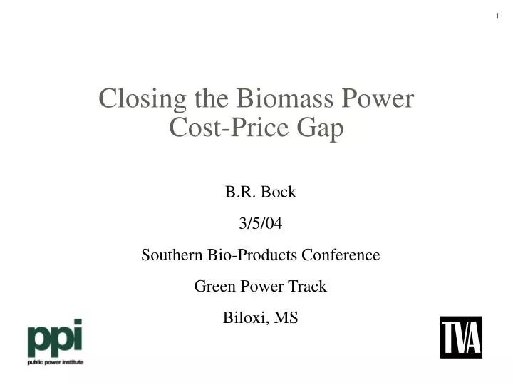 closing the biomass power cost price gap