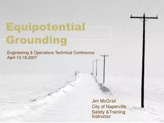 Equipotential Grounding