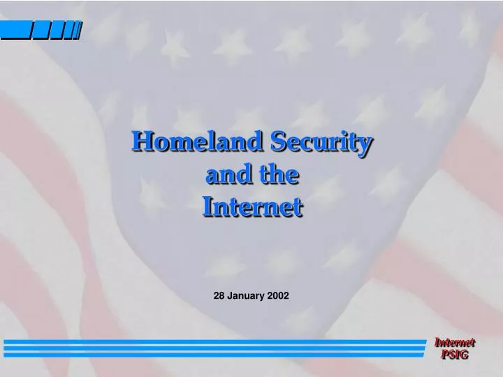 homeland security and the internet