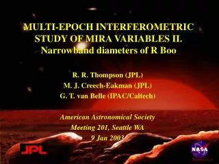 MULTI-EPOCH INTERFEROMETRIC STUDY OF MIRA VARIABLES II. Narrowband diameters of R Boo