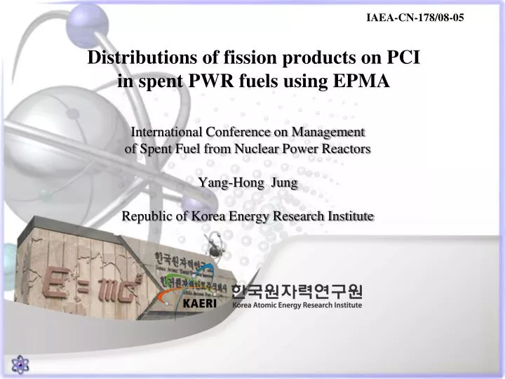 distributions of fission products on pci in spent pwr fuels using epma