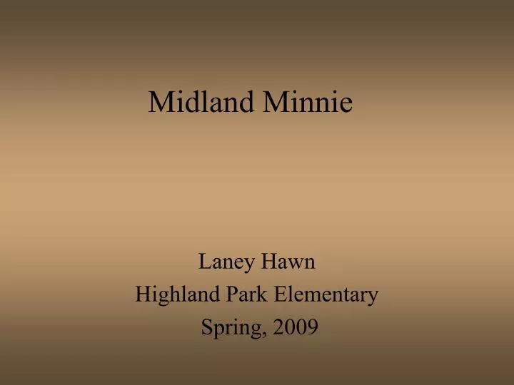 midland minnie
