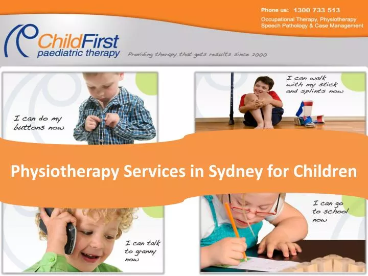 physiotherapy services in sydney for children