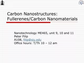 Carbon Nanostructures: Fullerenes/Carbon Nanomaterials