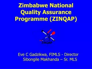 Zimbabwe National Quality Assurance Programme (ZINQAP)