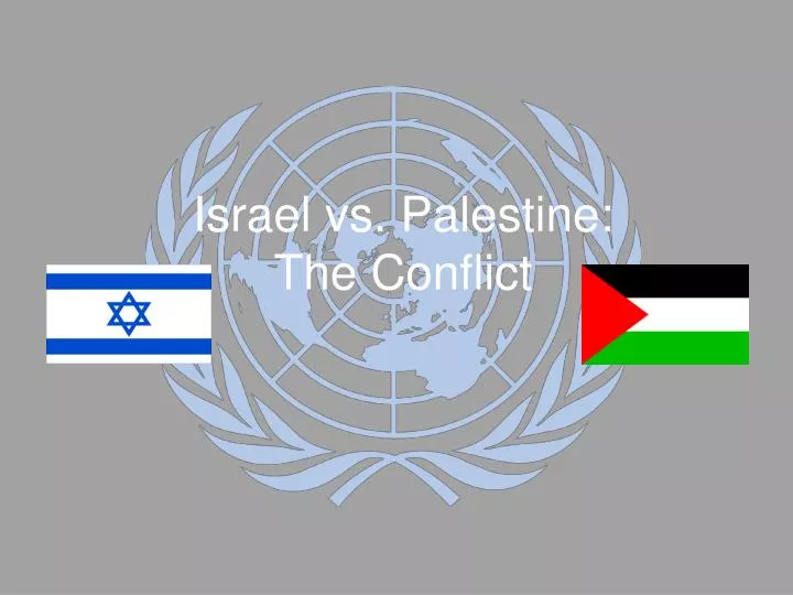 israel vs palestine the conflict