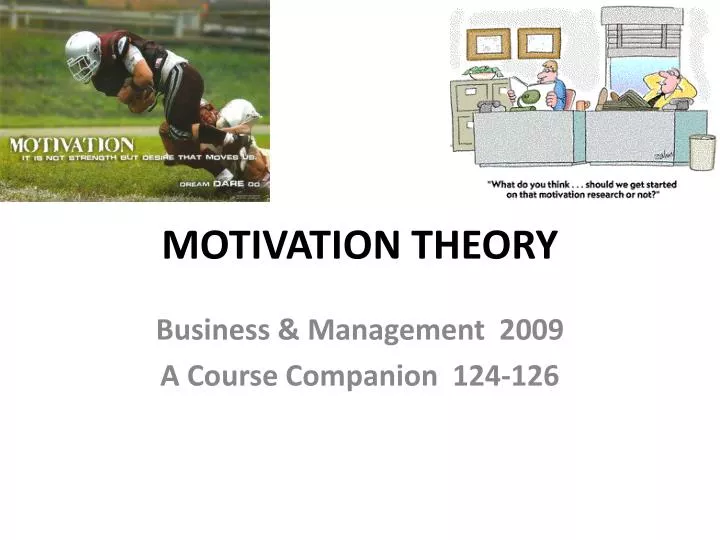 motivation theory