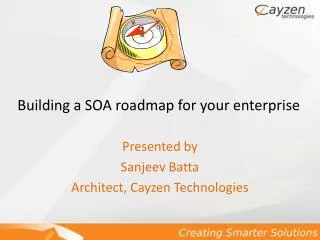 Building a SOA roadmap for your enterprise