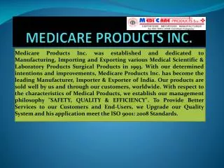 Surgical Dressing Manufacturers
