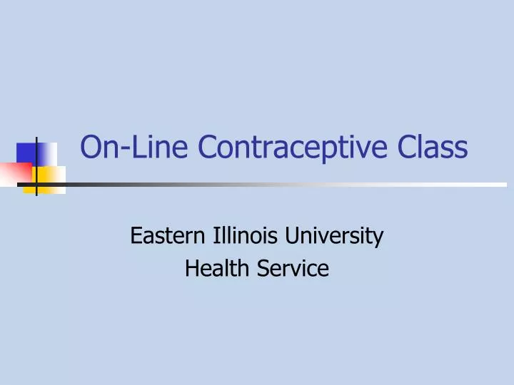 on line contraceptive class