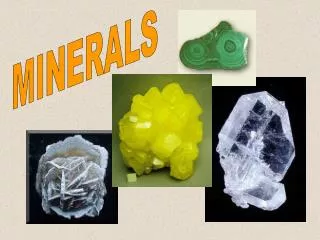 MINERALS