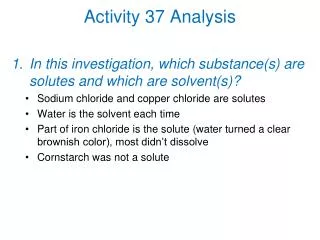 Activity 37 Analysis