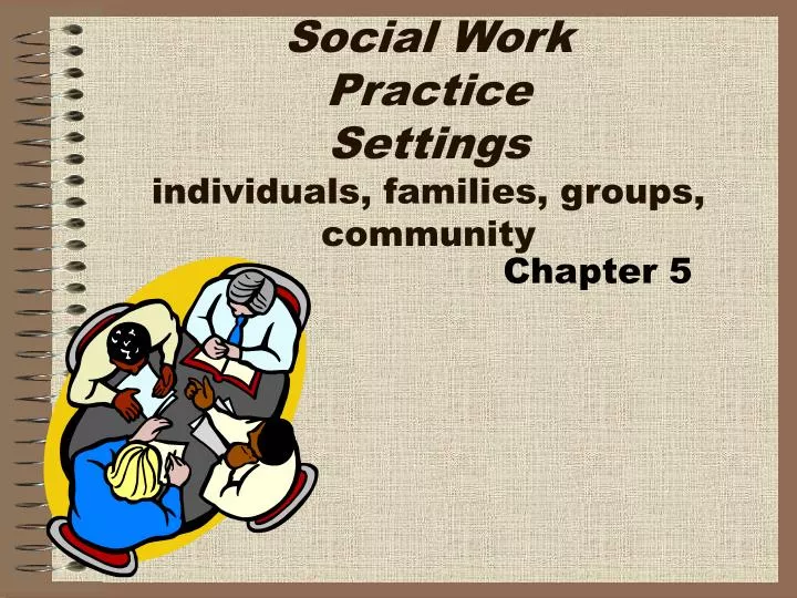 social work practice settings individuals families groups community