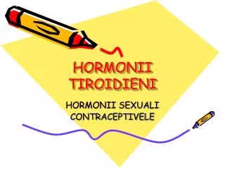hormonii tiroidieni