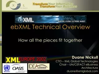 ebXML Technical Overview