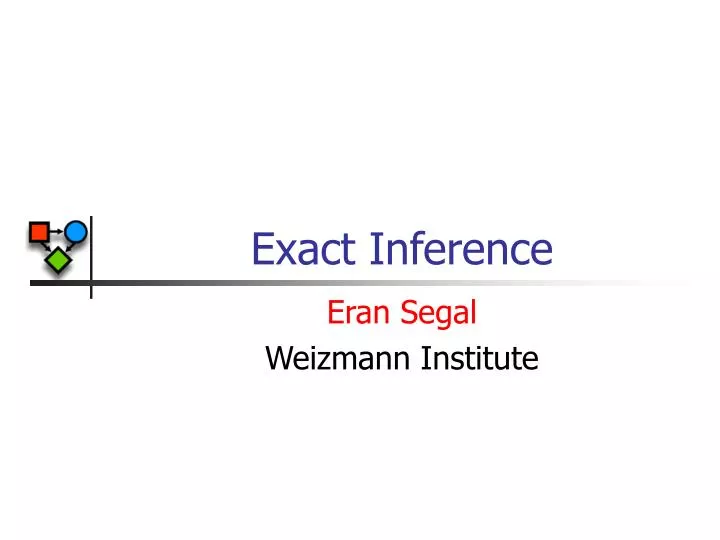 exact inference