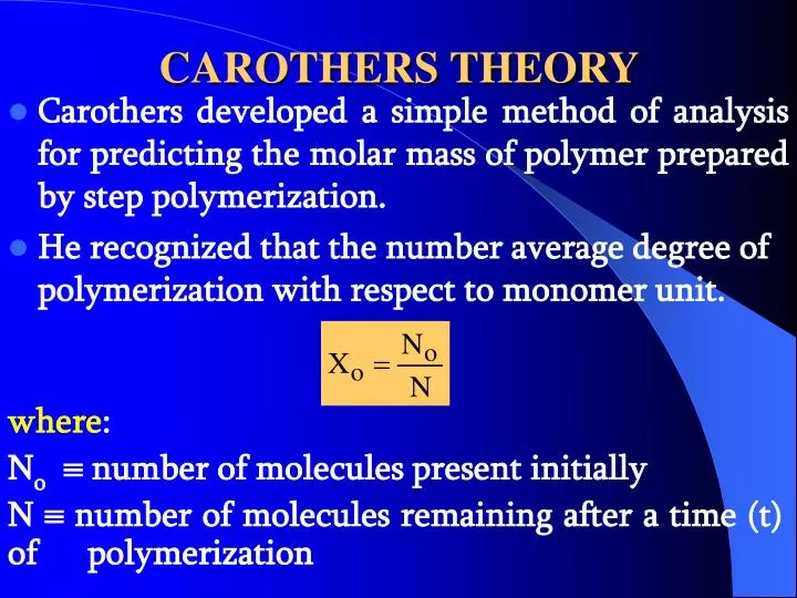 carothers theory