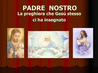 padre nostro