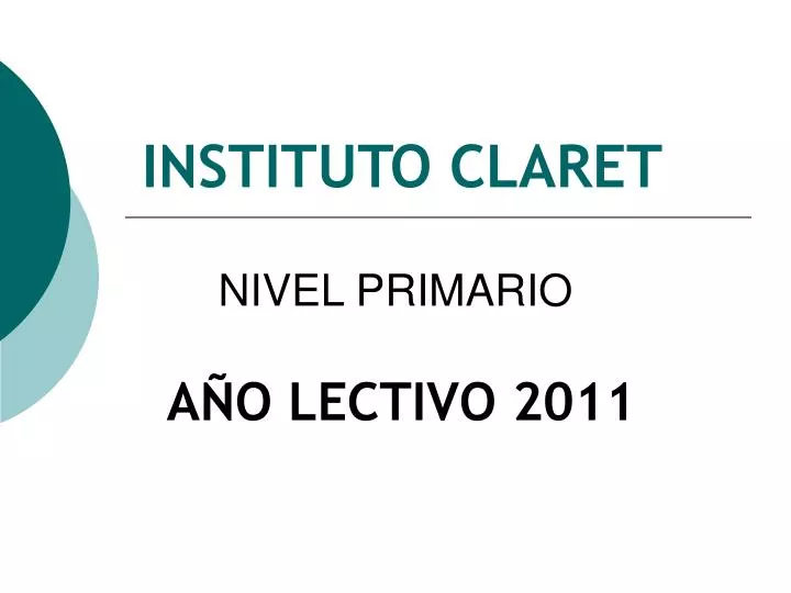 instituto claret