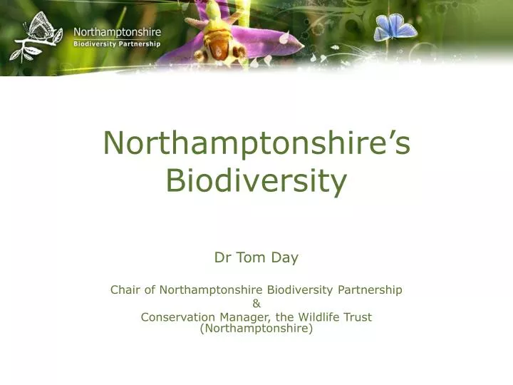 northamptonshire s biodiversity